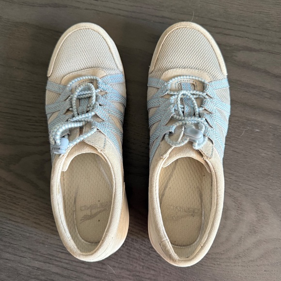 Dansko Honor‎ Women's Comfort Leather Elastic Lace Sneaker Size 37 (4509941005) - Picture 4 of 9